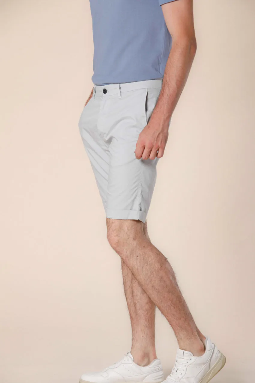 London bermuda chino uomo in gabardina stretch regular ①
