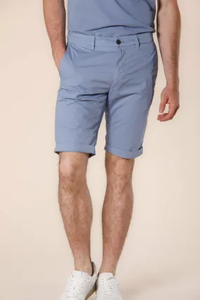 London bermuda chino uomo in gabardina stretch regular ①