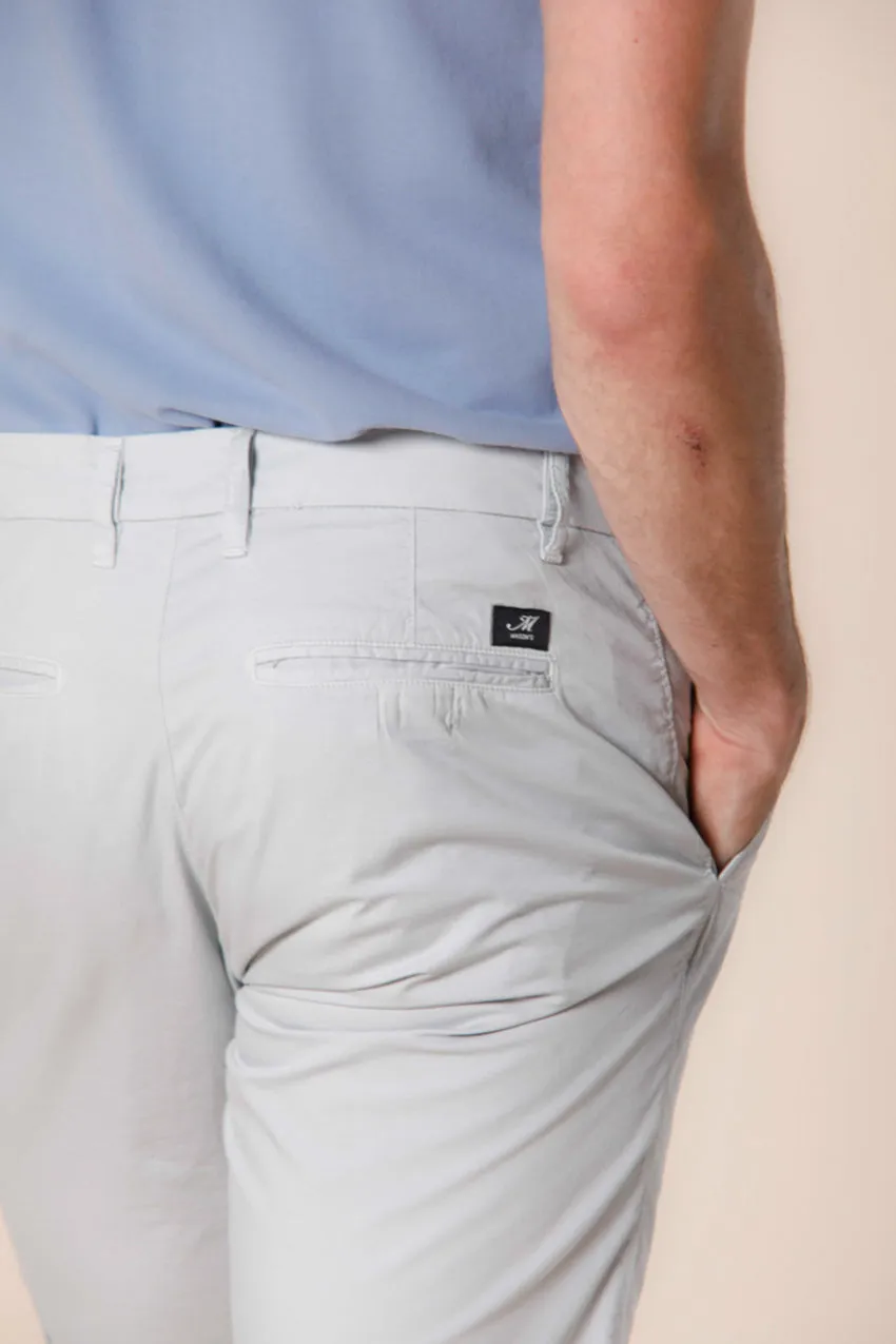 London bermuda chino uomo in gabardina stretch regular ①