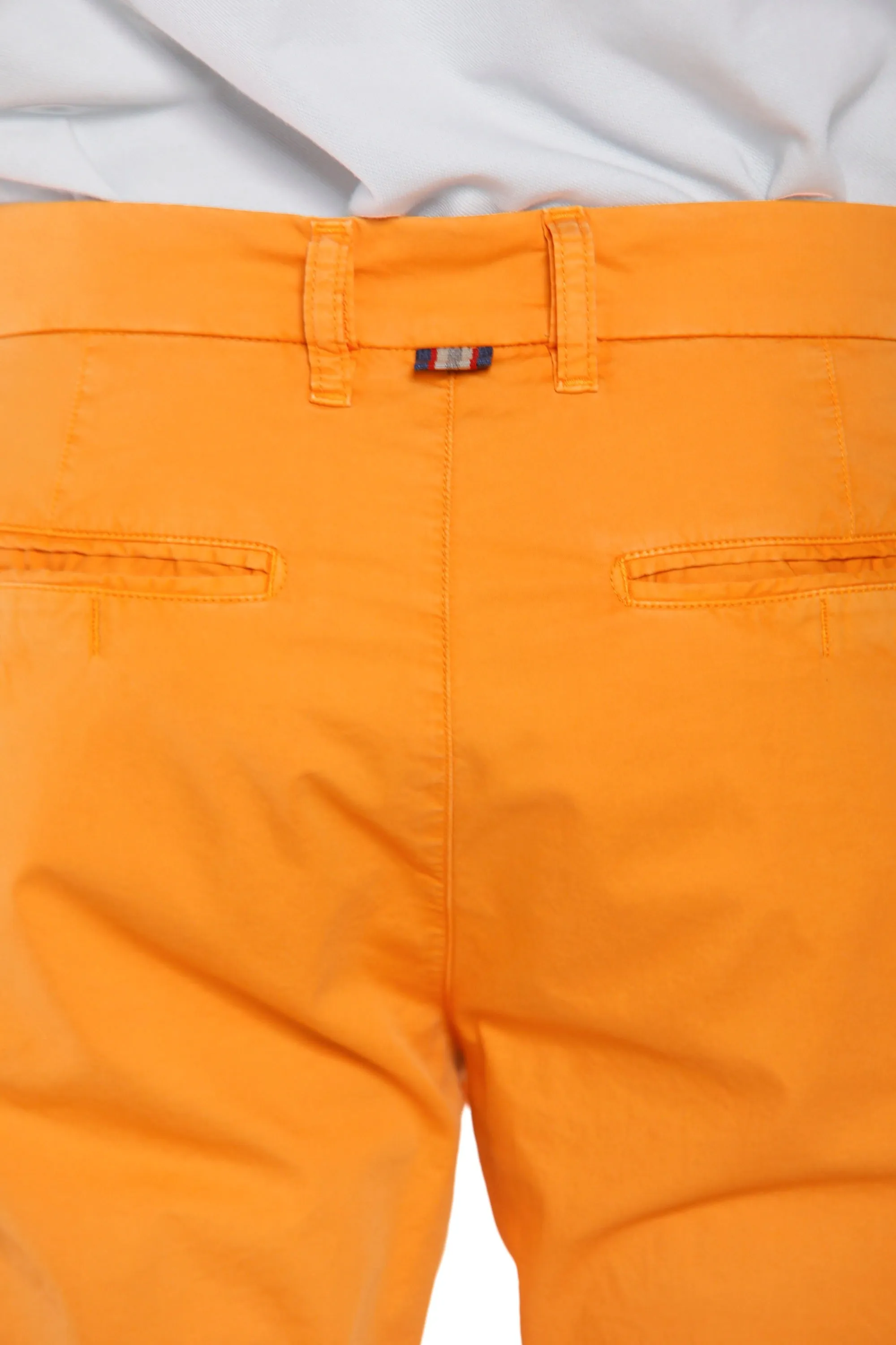 London bermuda chino uomo in gabardina stretch regular fit