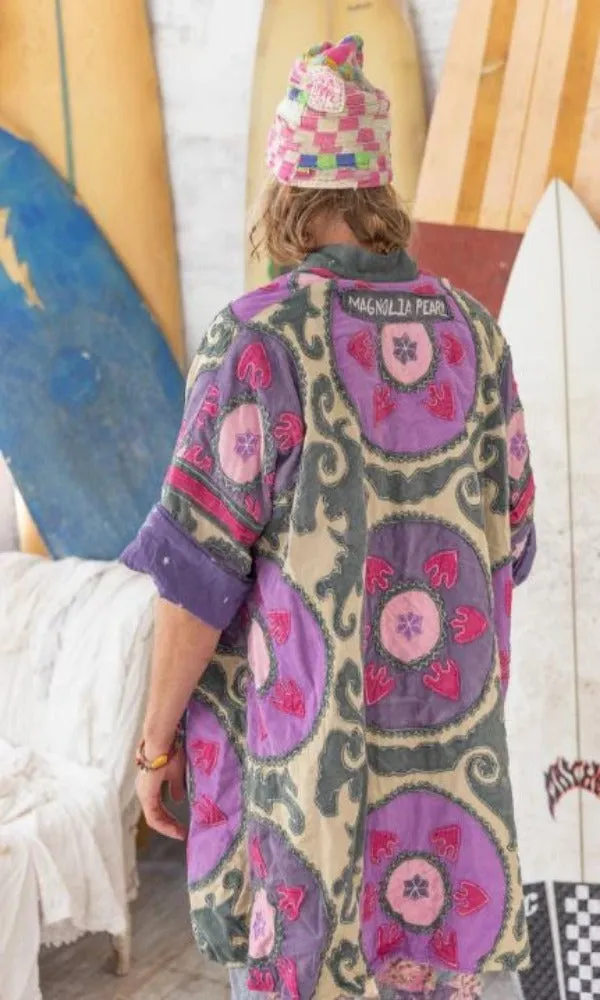 Magnolia Pearl - Jacket 587 - Applique Hippie Coat - Bazaar