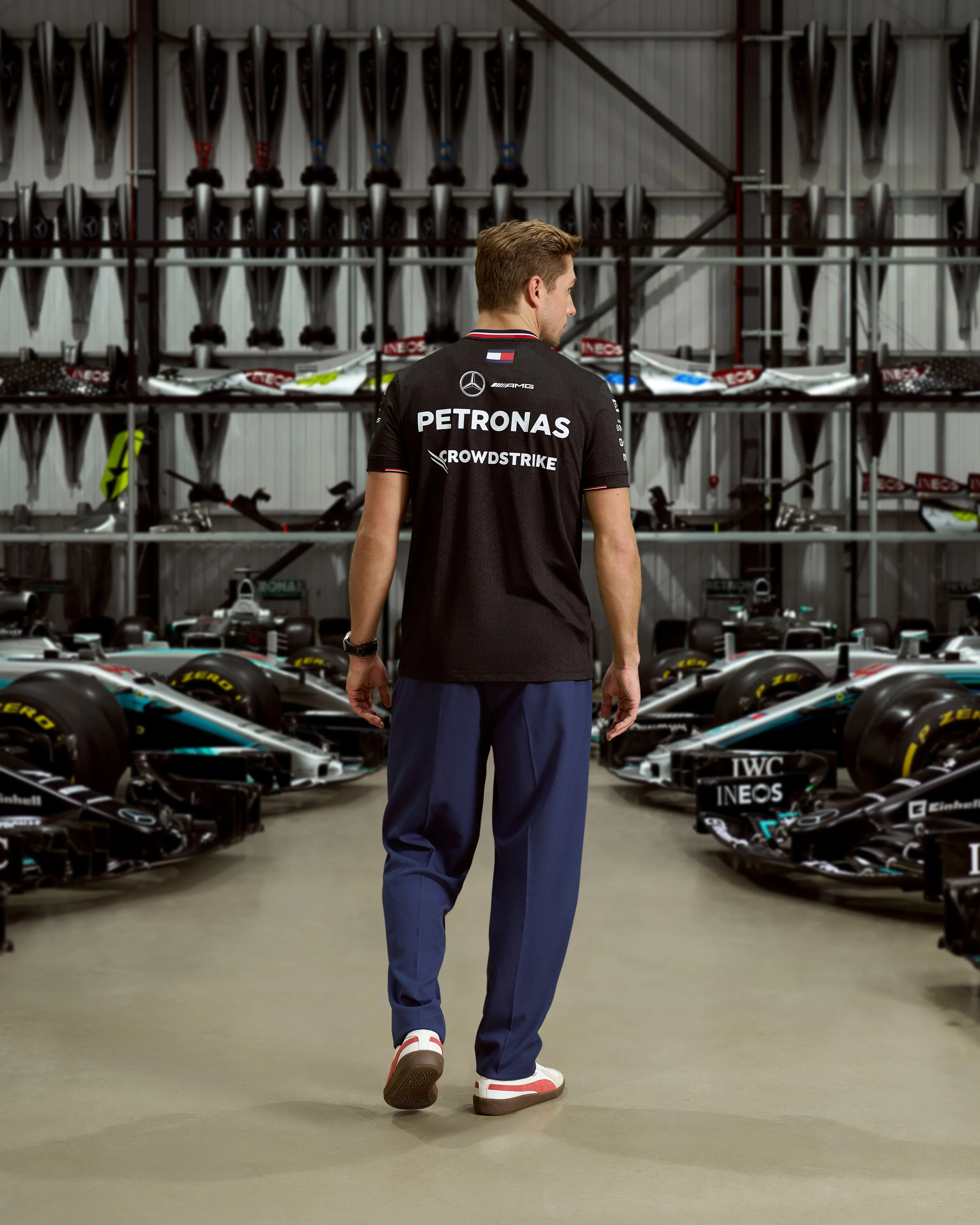 Mens 2024 Team Driver Tee Black