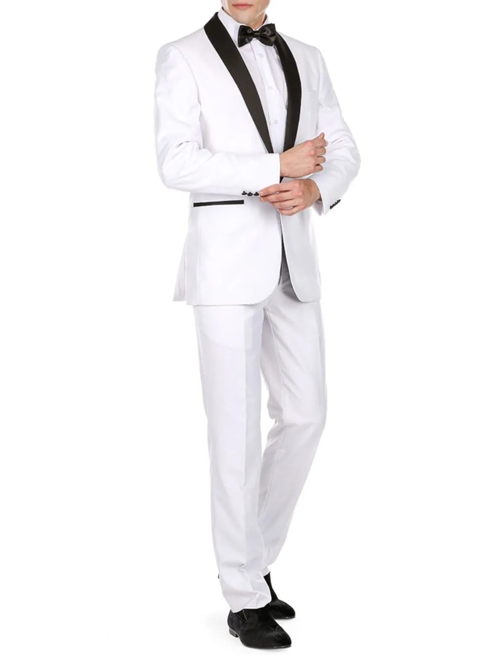 Men's Slim Fit Shawl Lapel Tuxedo