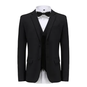 MILANO LABEL SLIM FIT SUIT/M3OO/BLACK