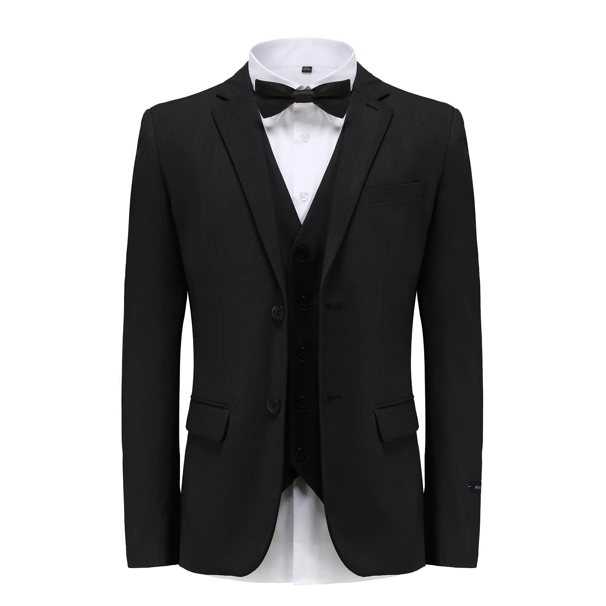 MILANO LABEL SLIM FIT SUIT/M3OO/BLACK