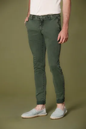 Milano Style Essential pantalone chino uomo in twill stretch extra slim fit