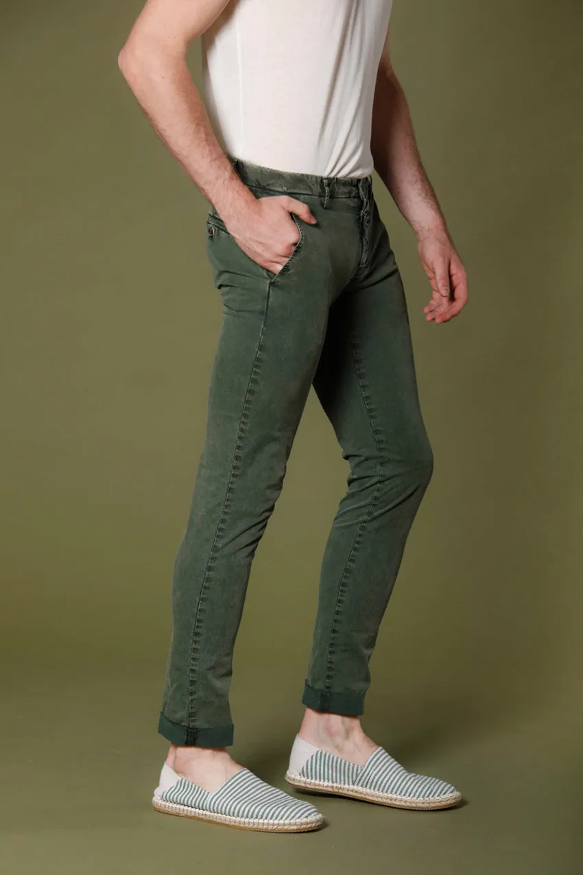 Milano Style Essential pantalone chino uomo in twill stretch extra slim fit