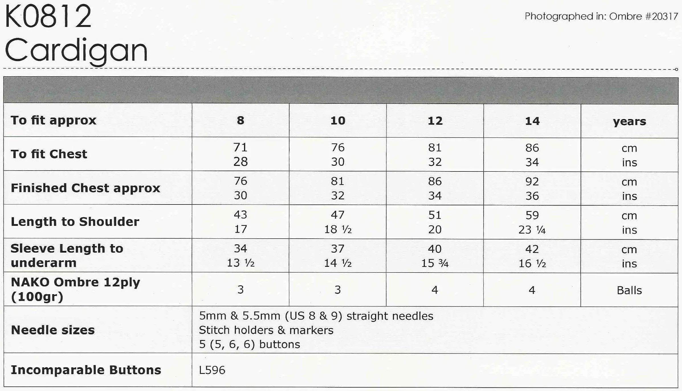NATURALLY LEAFLET K0812