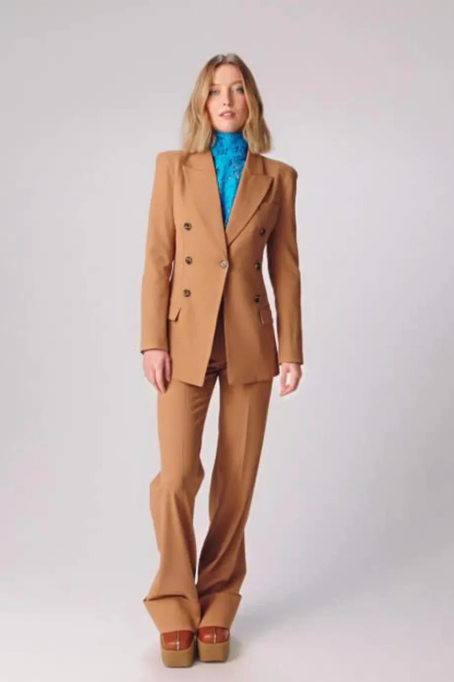 Not A DB Pagoda Blazer Camel