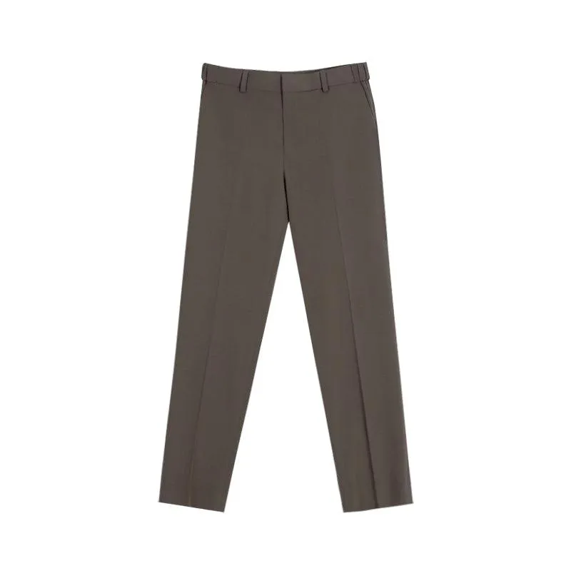 OH Casual Cropped Pleated Pants