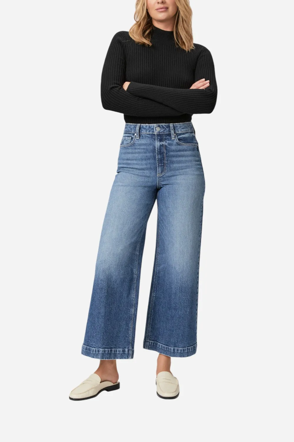 Paige Harper Ankle Wide Leg in Wings