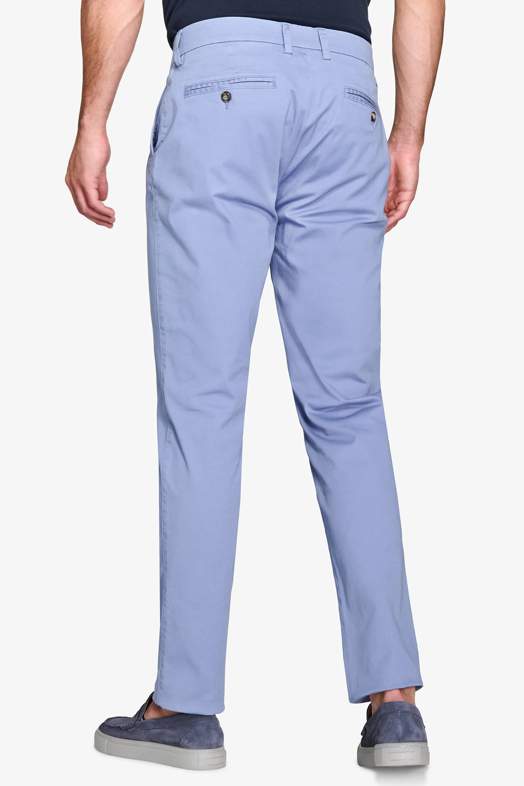 Pantalone chino celeste