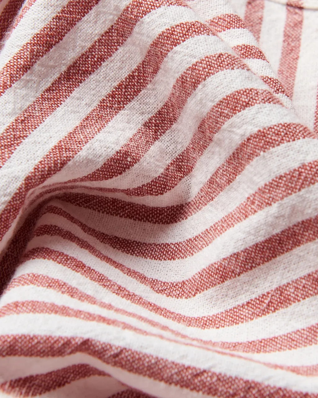 Recycled Cotton Oxford Stripe Shirt