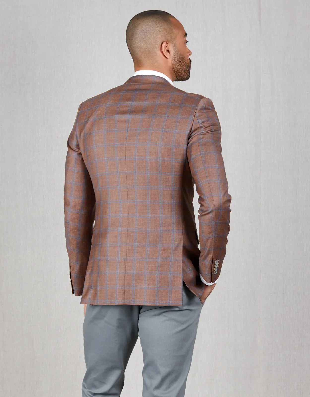 Rembrandt - Hawker Blazer Brick/Blue Check