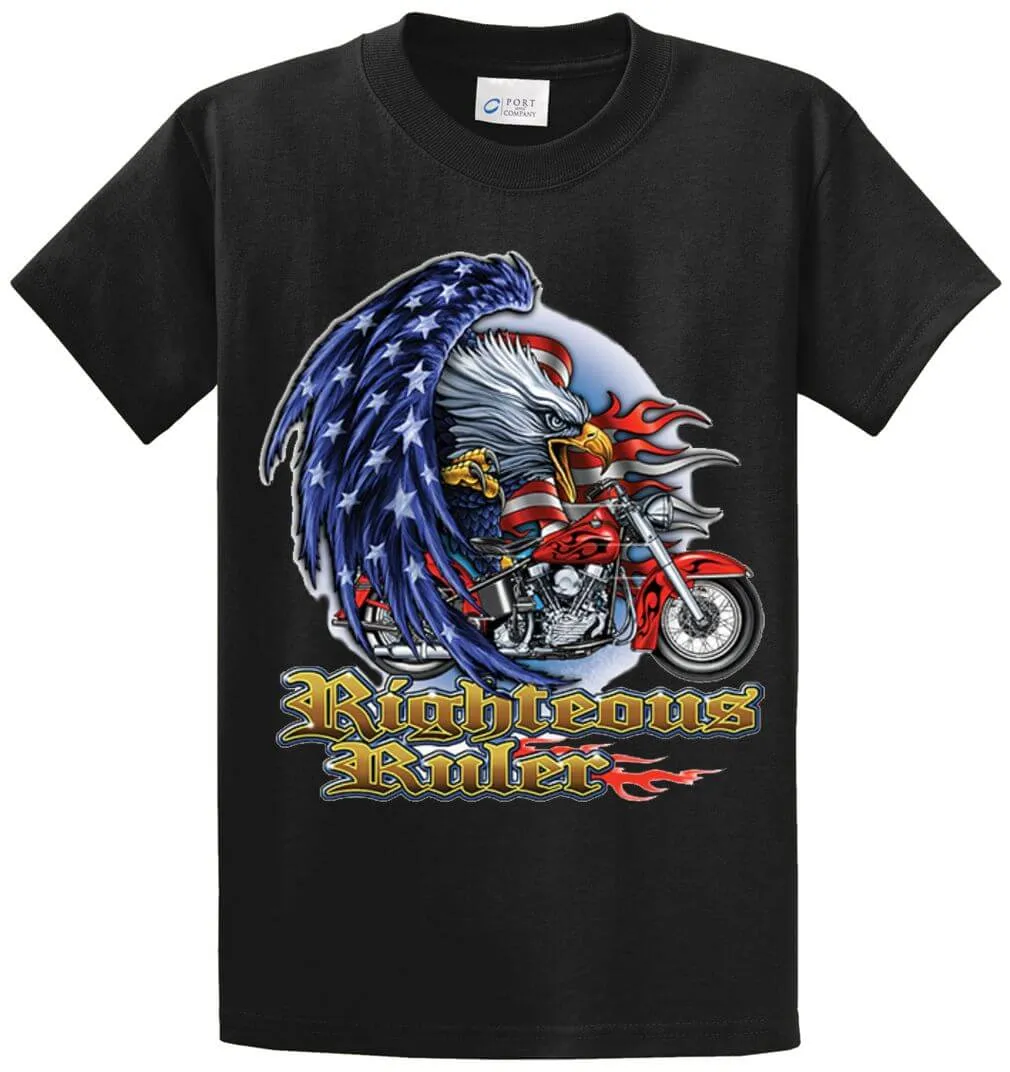 Righteous Ruler Printed Tee Shirt