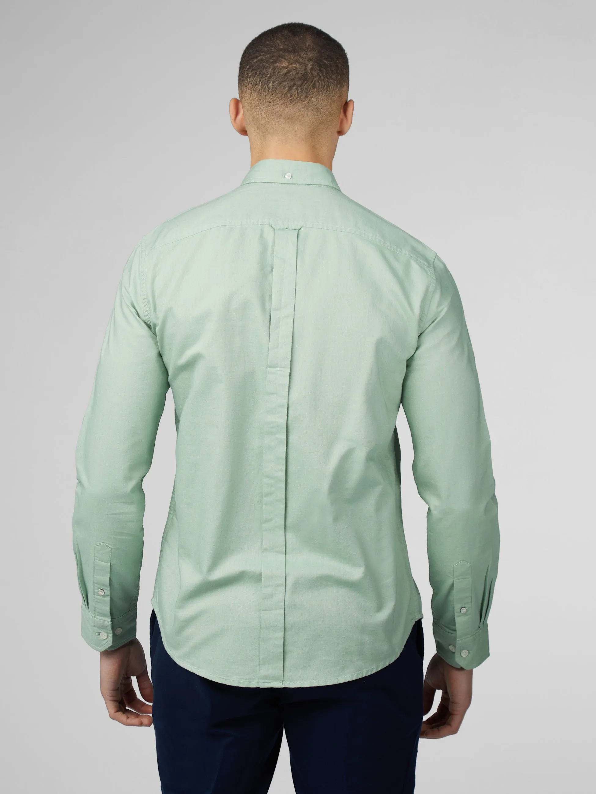 Signature Oxford - Long Sleeve - Grass Green