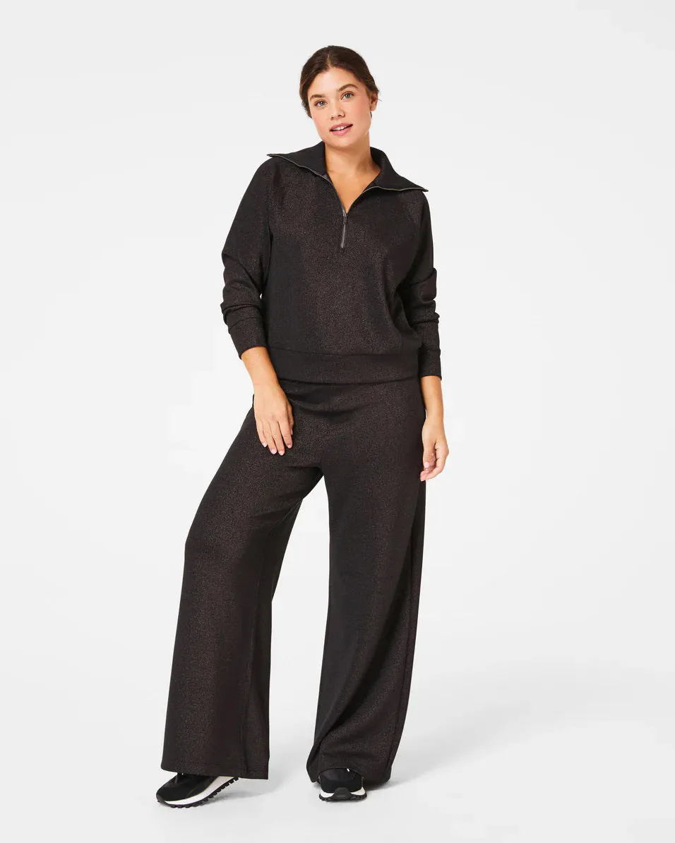 SPANX - AIRESSENTIALS WIDE LEG SHIMMER PANT