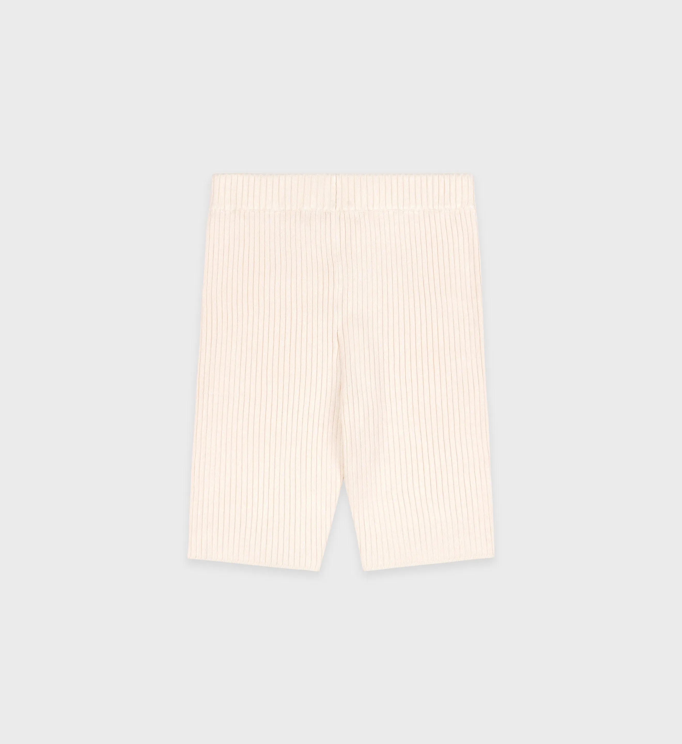 SRHWC Ribbed Biker Short - Cream