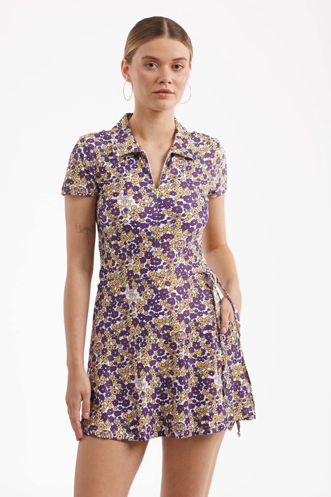 Tailgate Collection Ivy Dress - LSU Floral