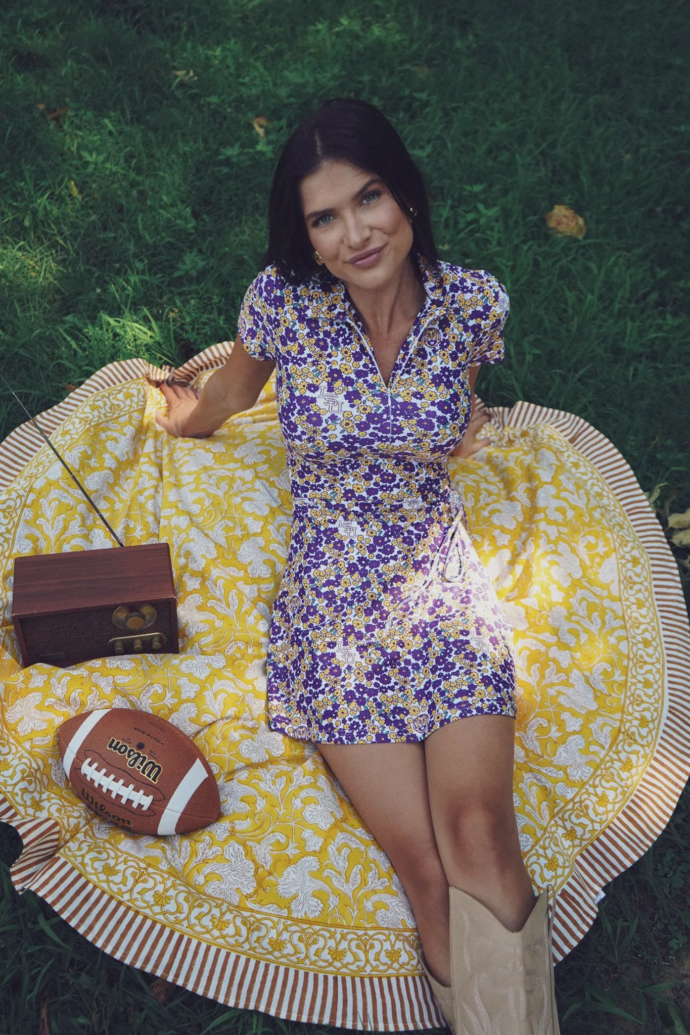 Tailgate Collection Ivy Dress - LSU Floral