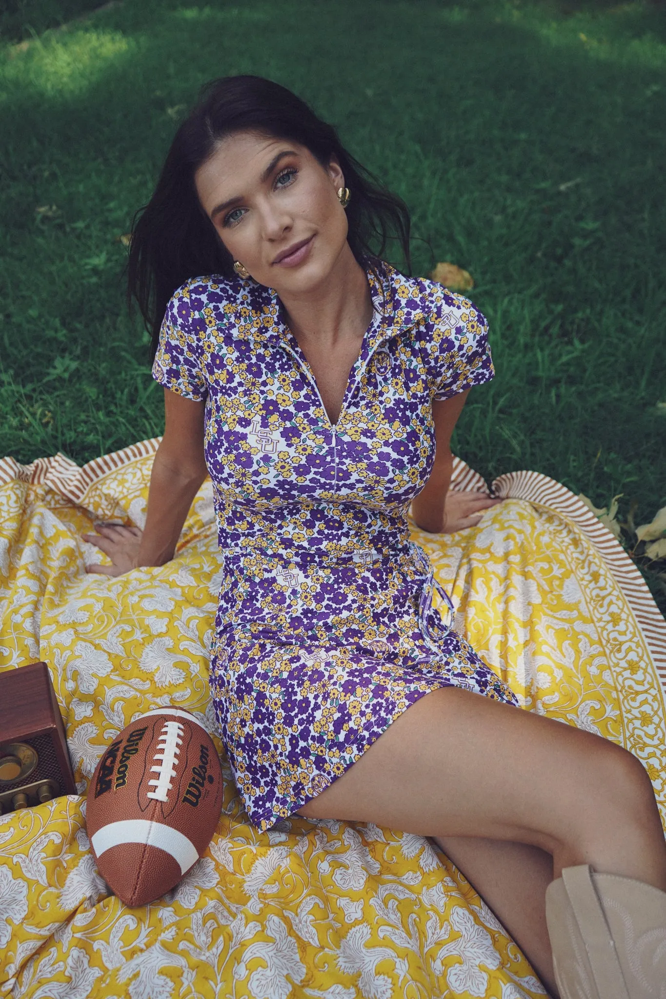 Tailgate Collection Ivy Dress - LSU Floral