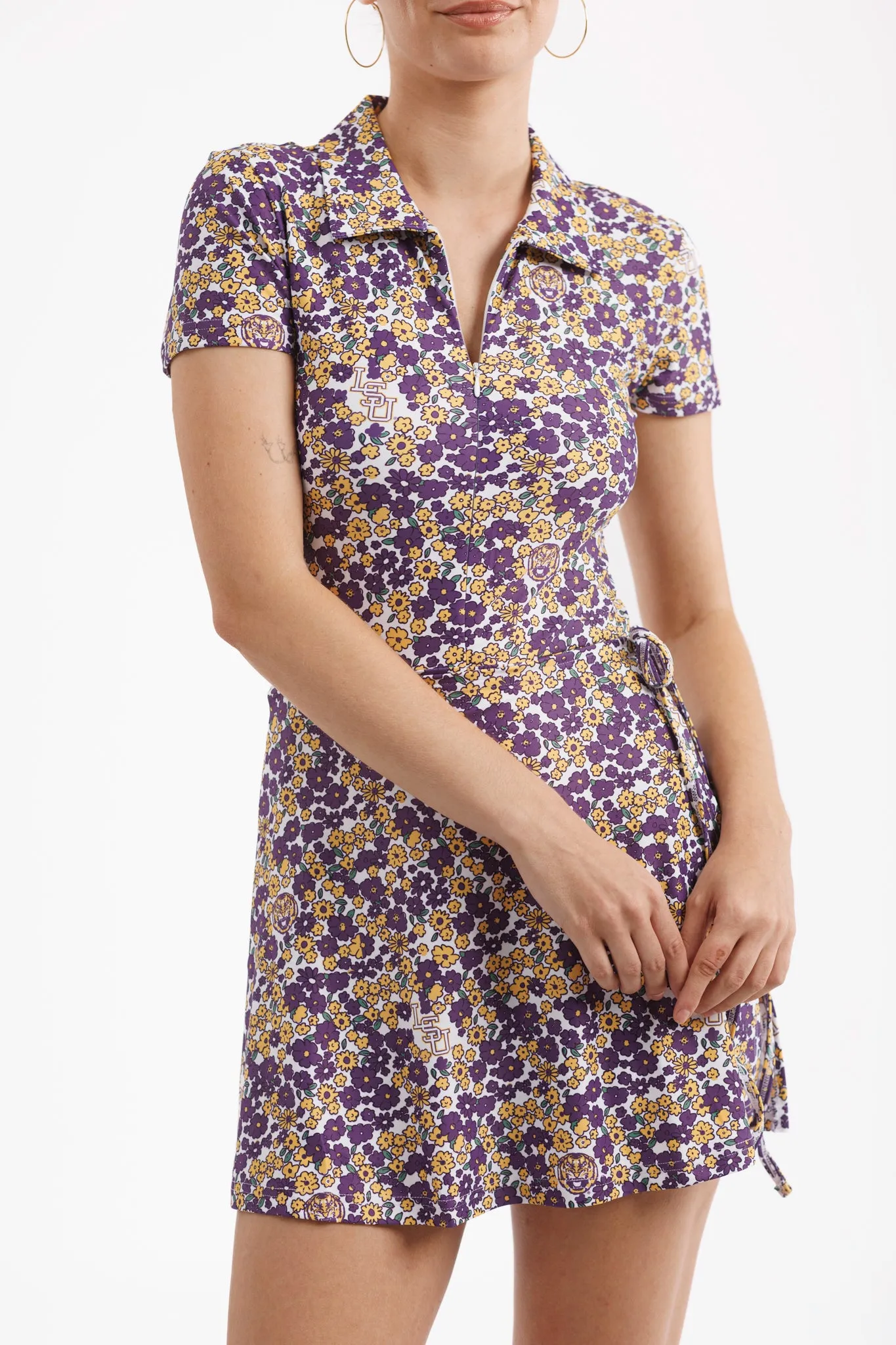 Tailgate Collection Ivy Dress - LSU Floral