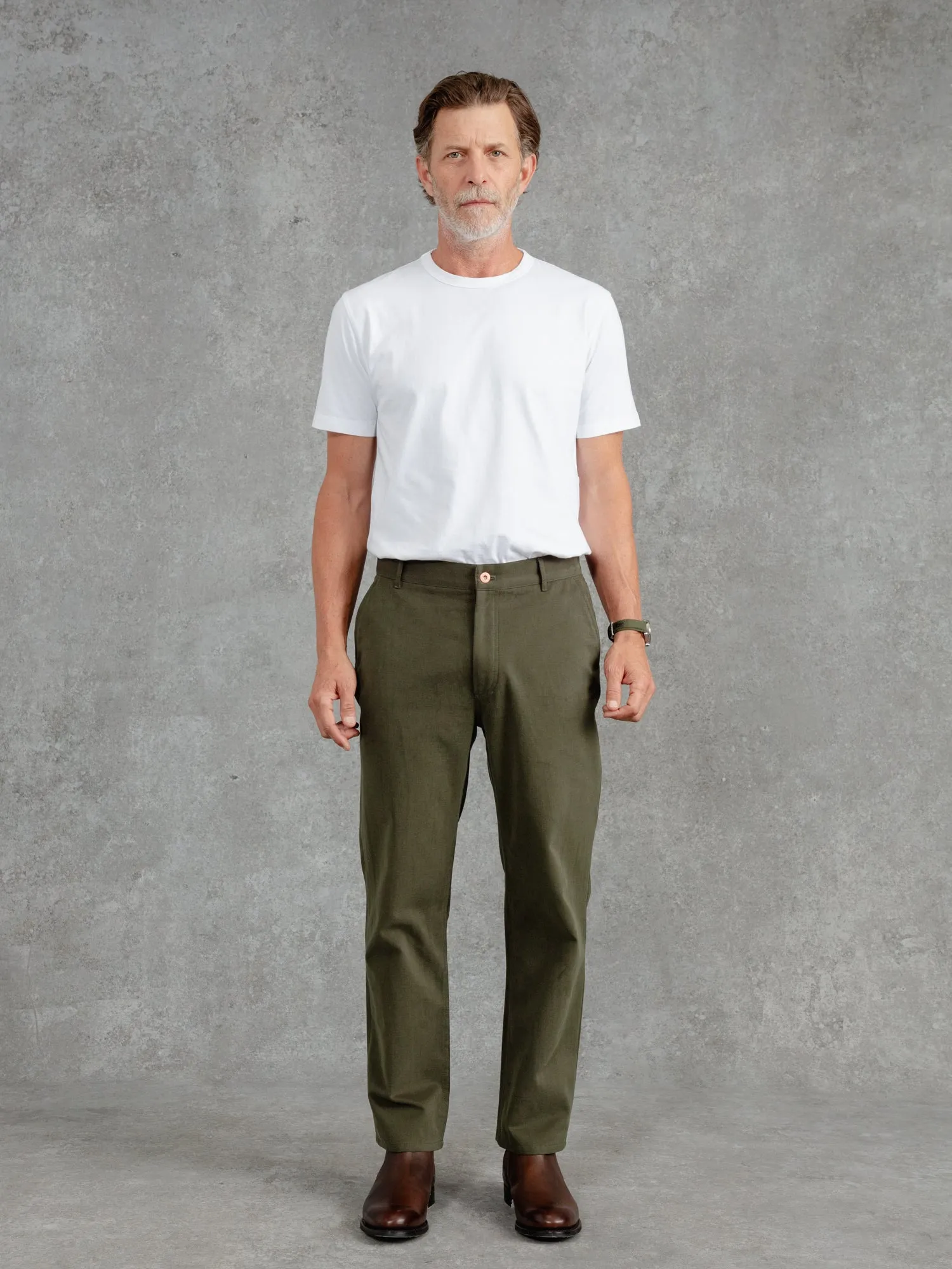 The Brushed Twill Chino