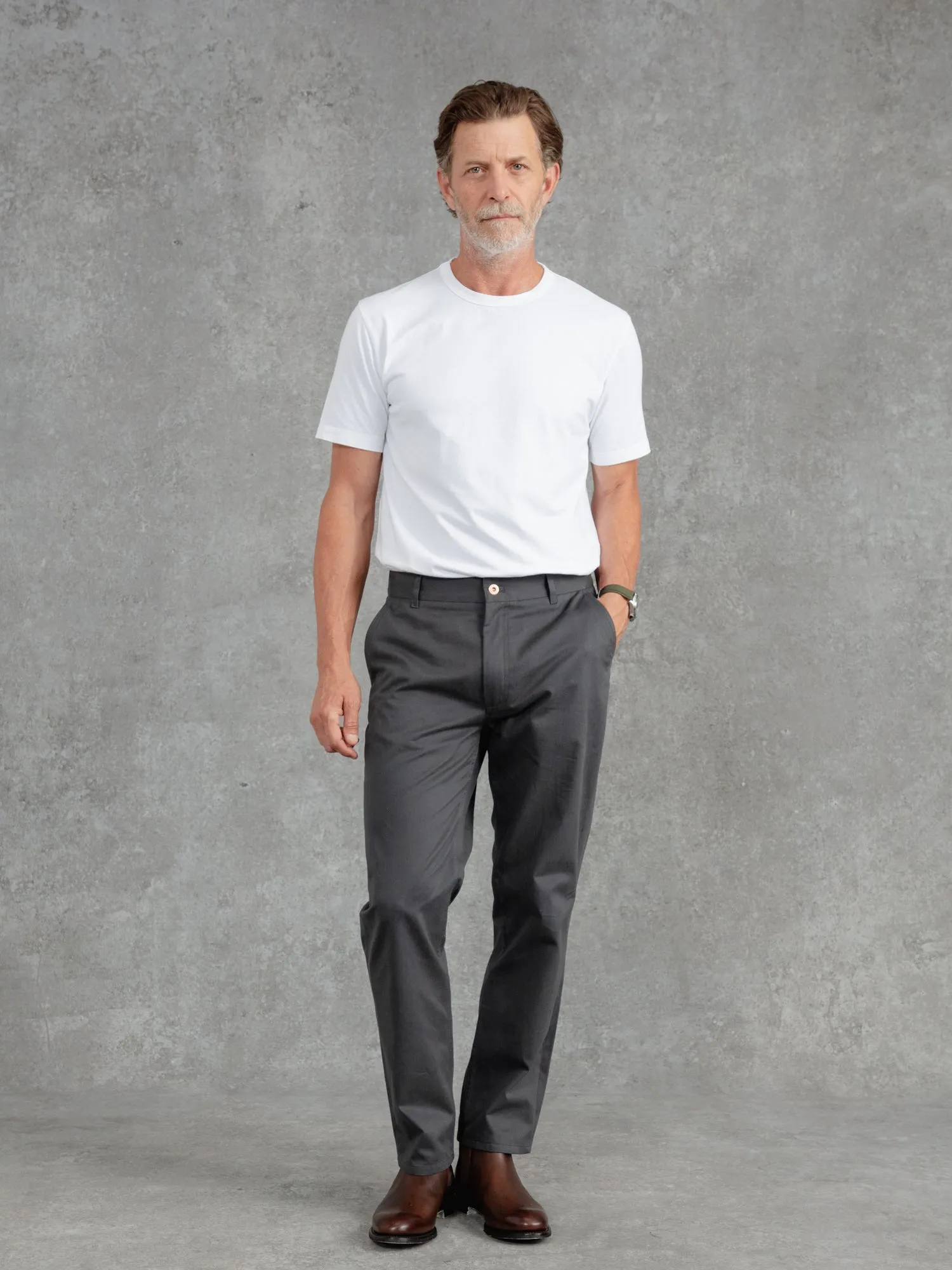 The Brushed Twill Chino