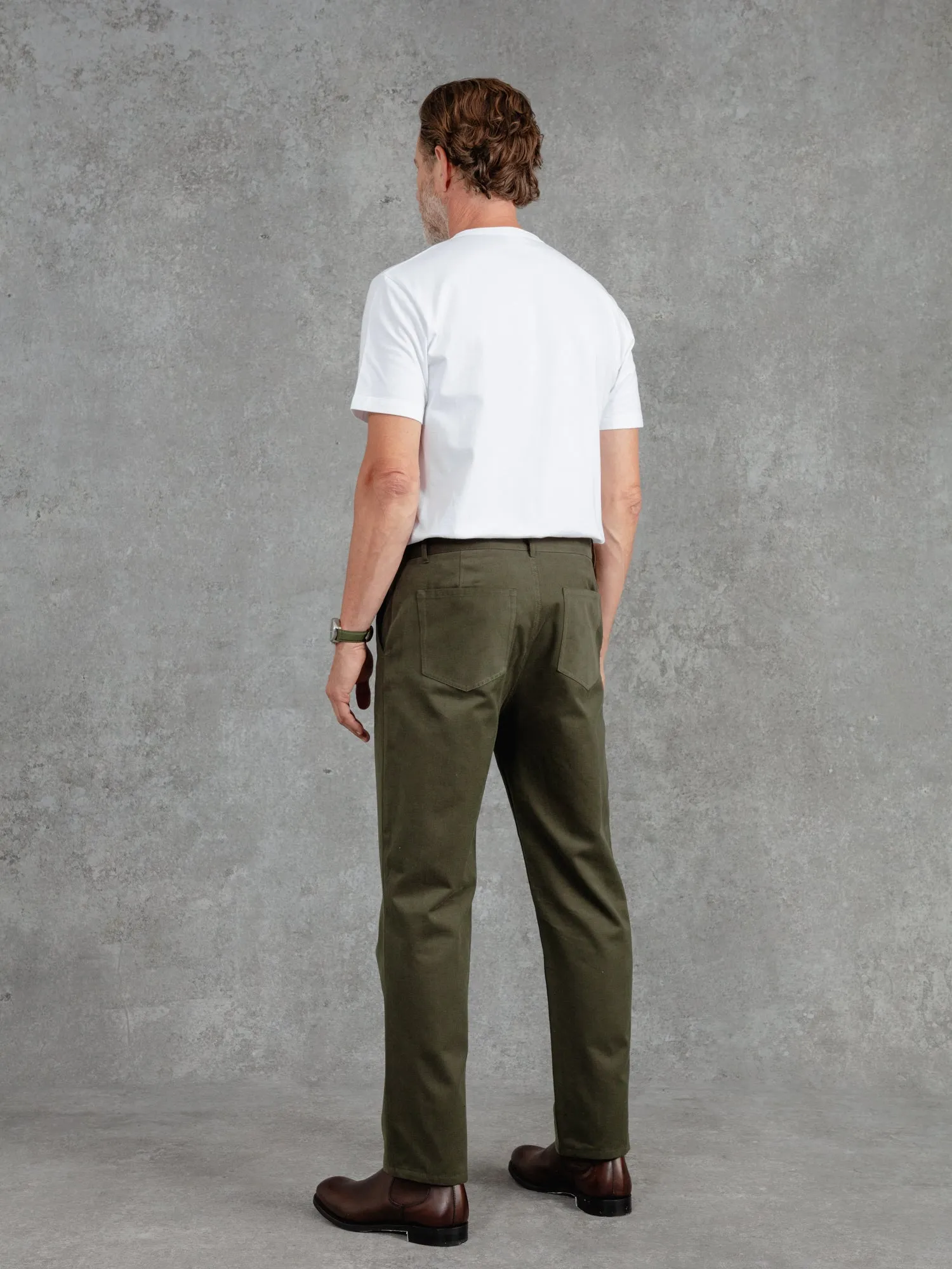 The Brushed Twill Chino