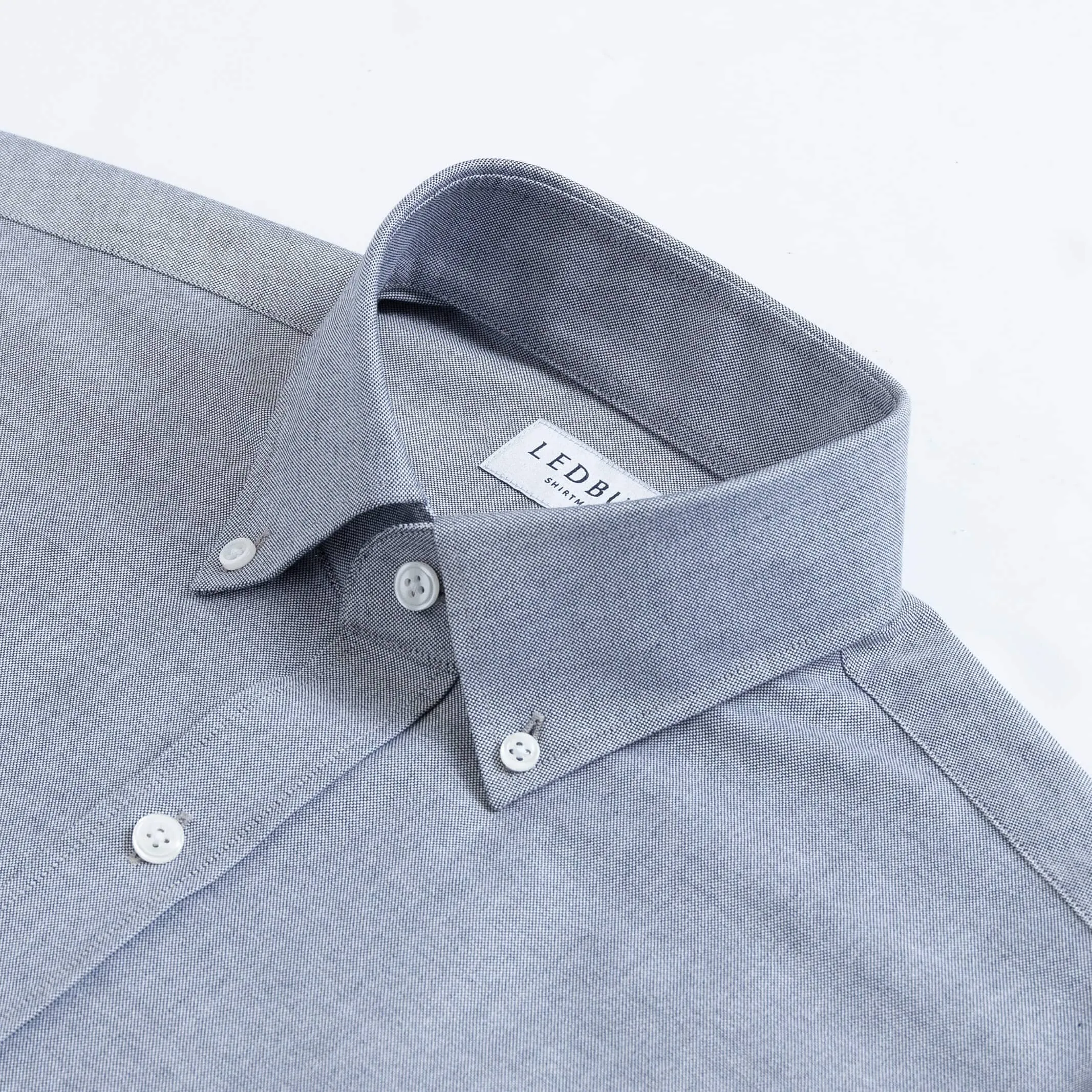 The Grey Mayfield Oxford Custom Shirt