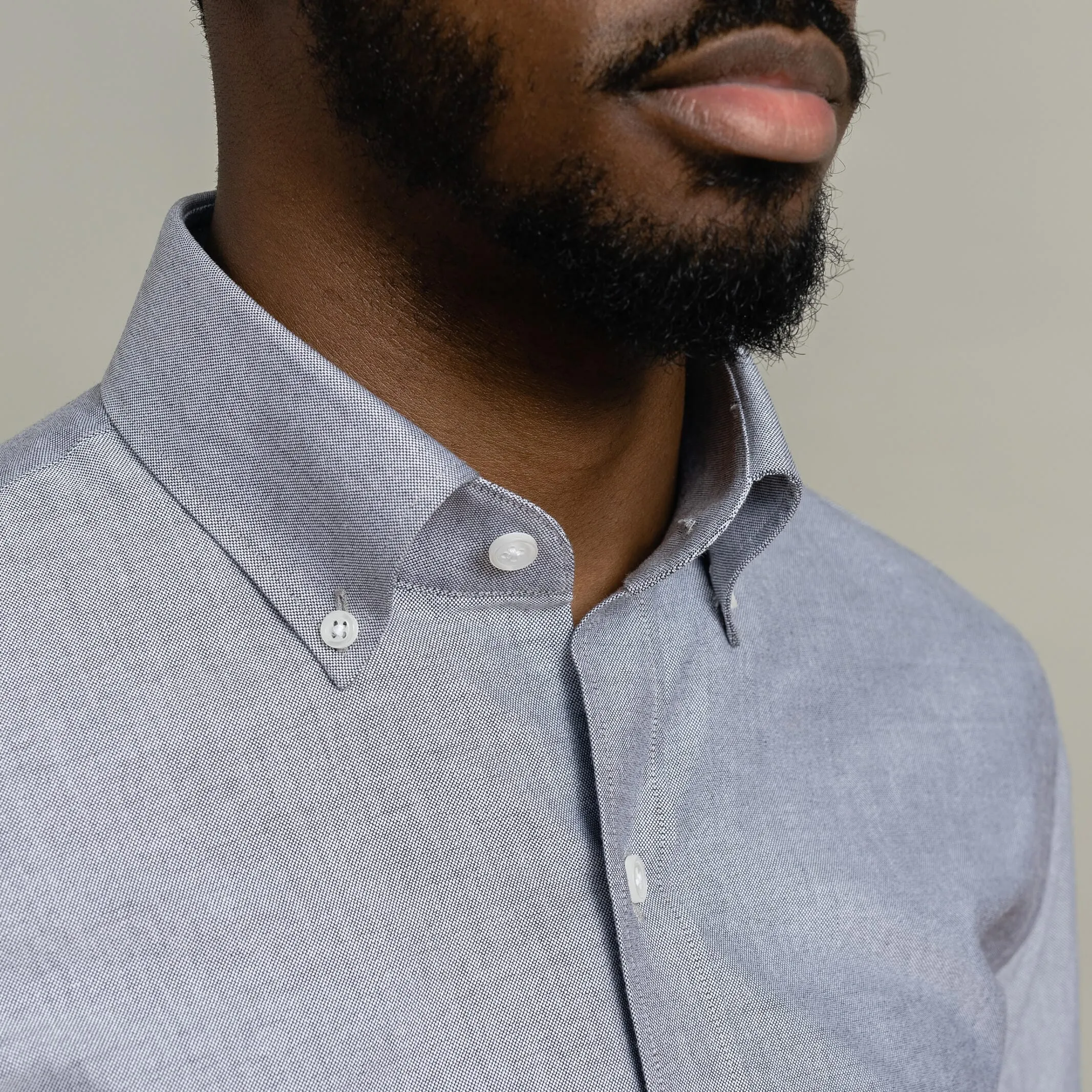The Grey Mayfield Oxford Custom Shirt