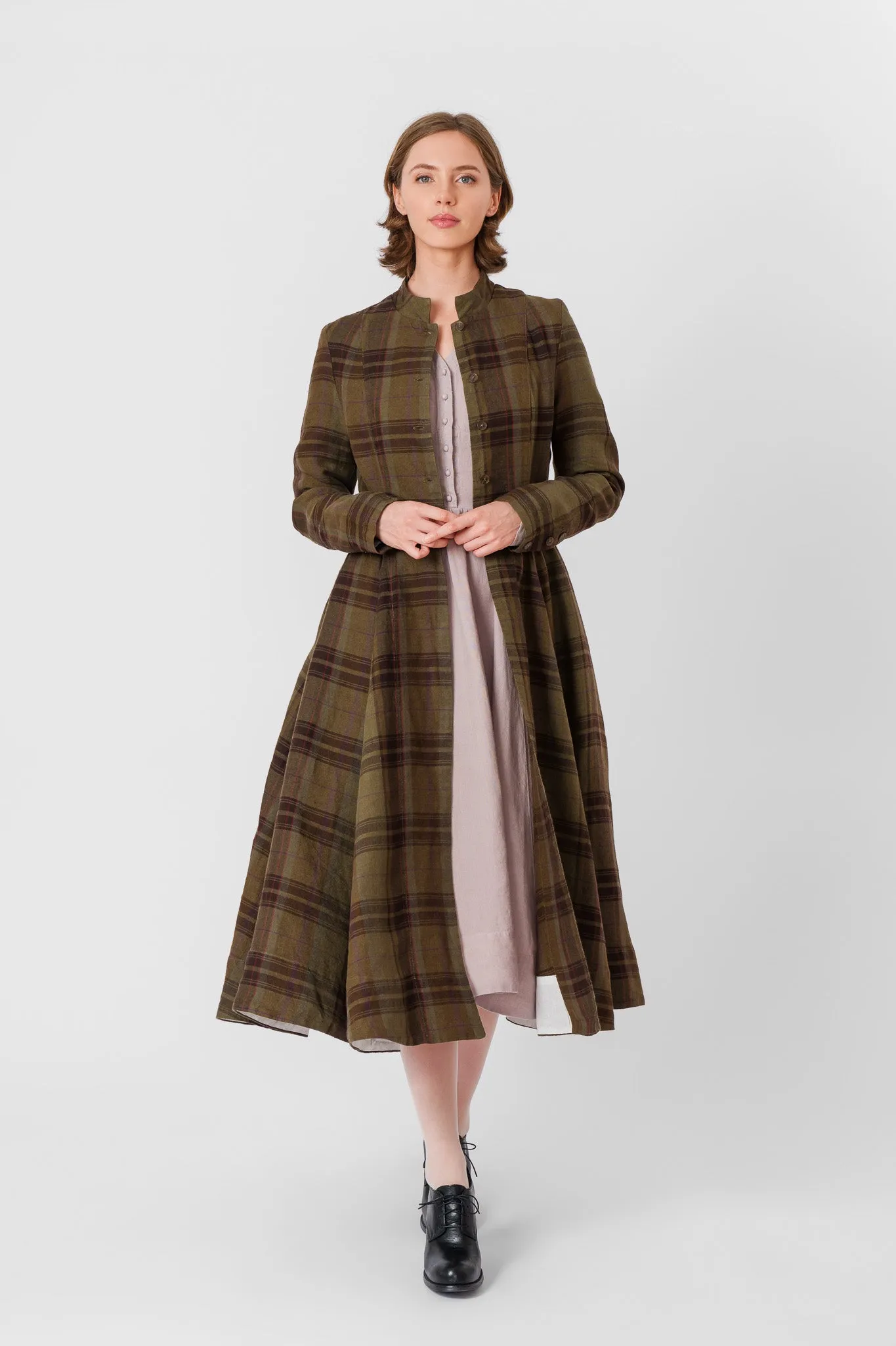 Victorian Coat, Twill Linen