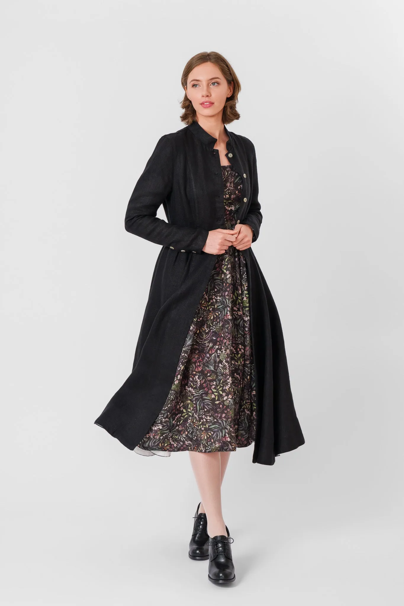 Victorian Coat, Twill Linen