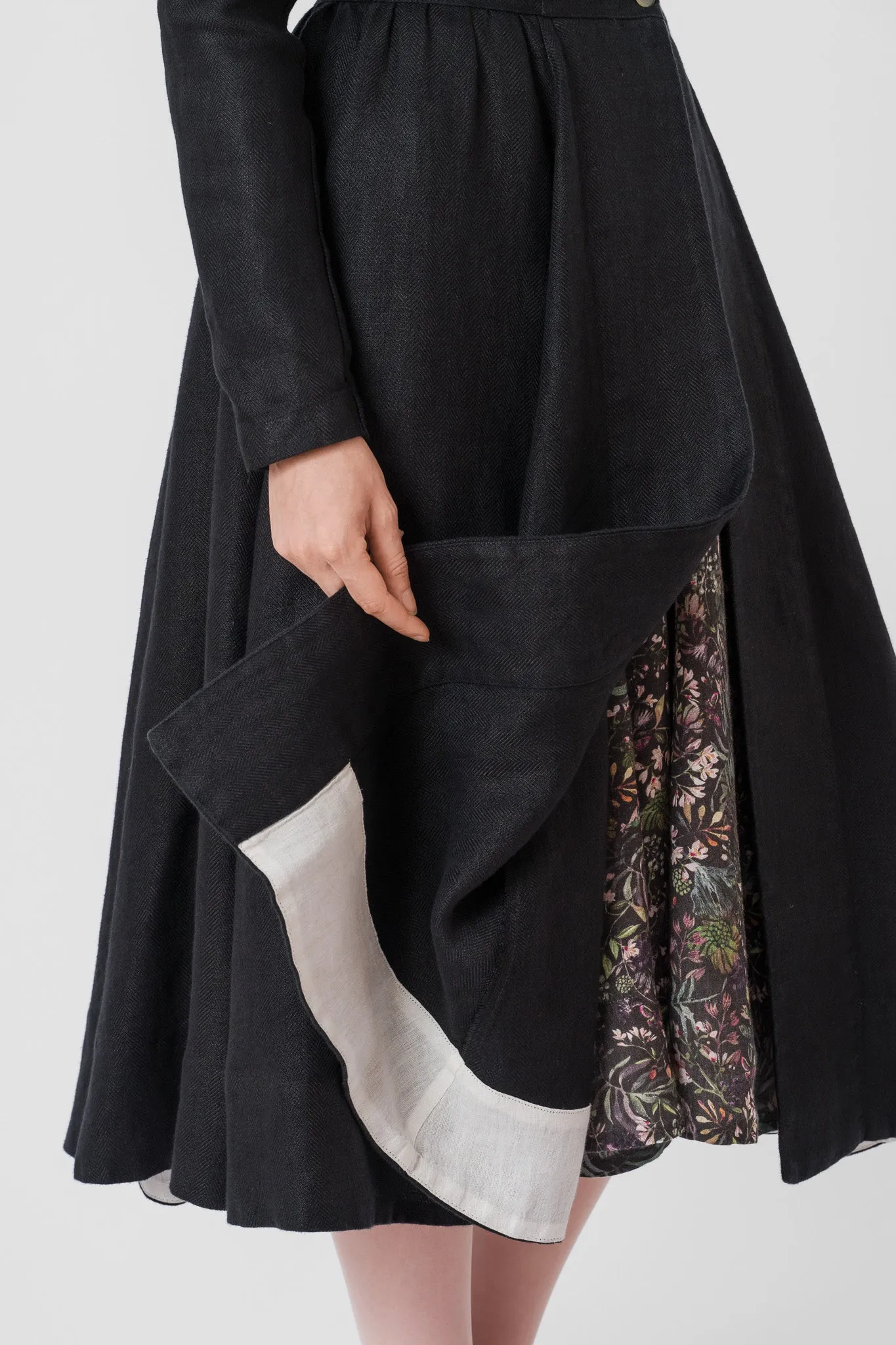 Victorian Coat, Twill Linen