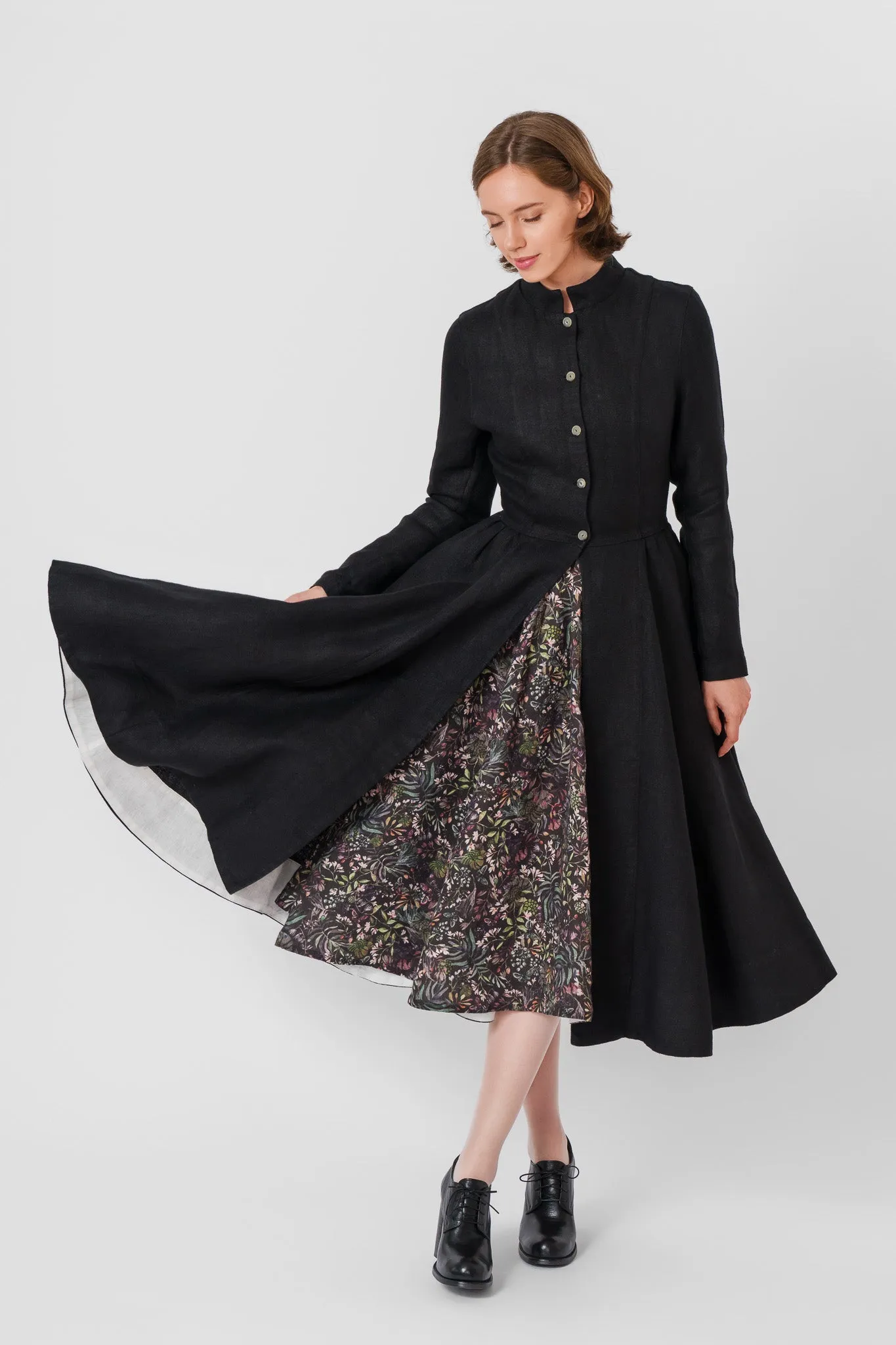 Victorian Coat, Twill Linen