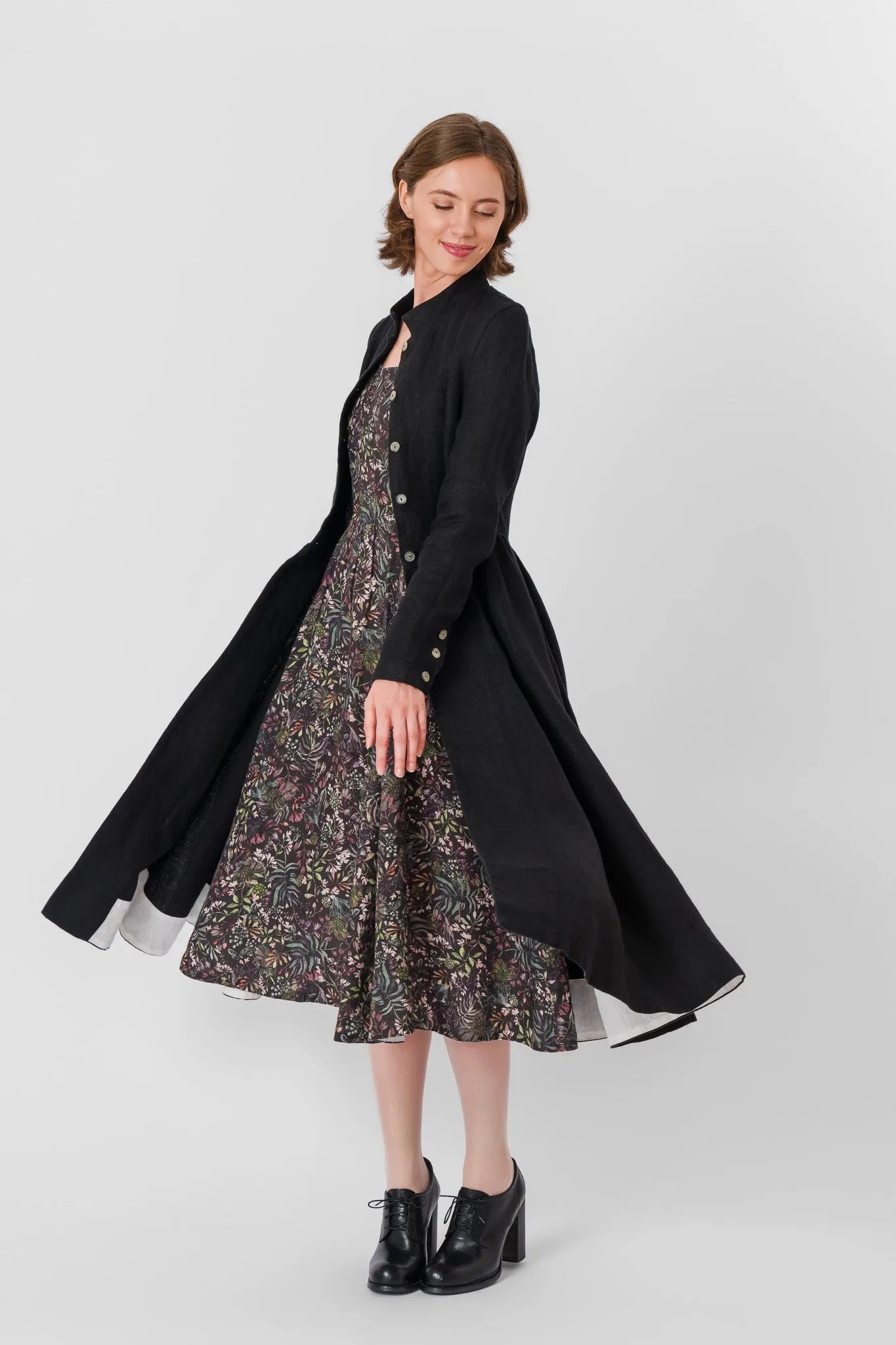 Victorian Coat, Twill Linen