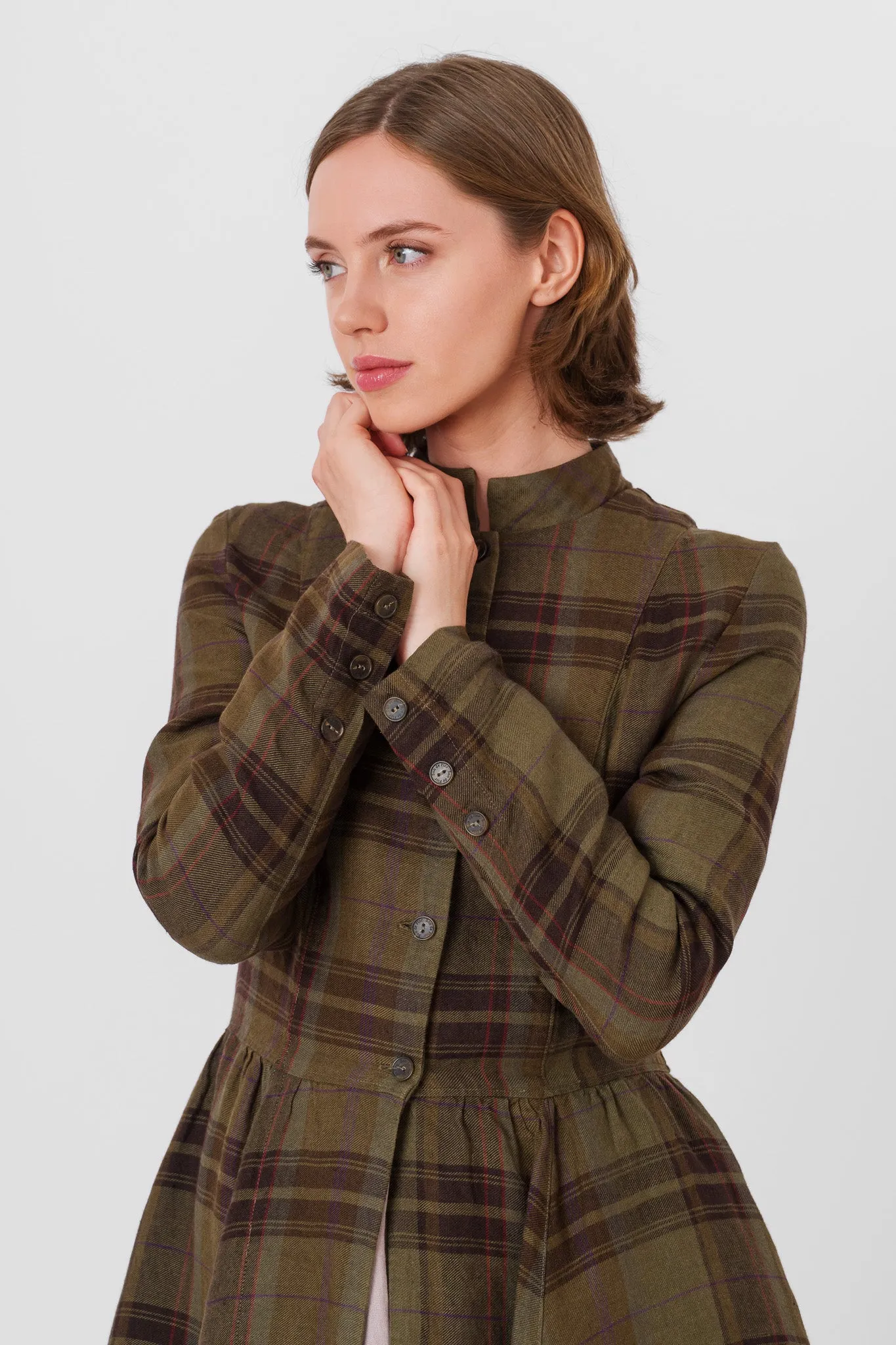 Victorian Coat, Twill Linen