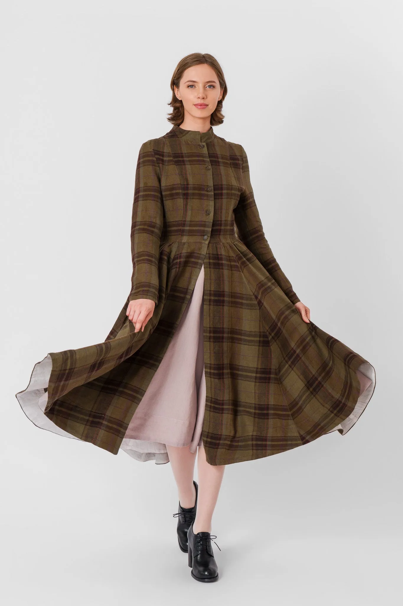 Victorian Coat, Twill Linen