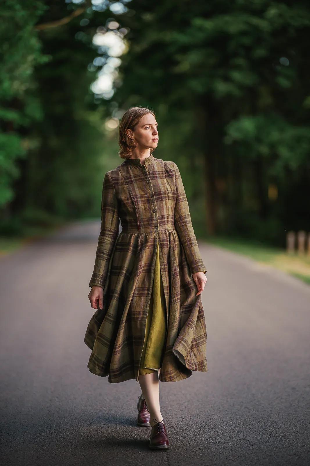 Victorian Coat, Twill Linen