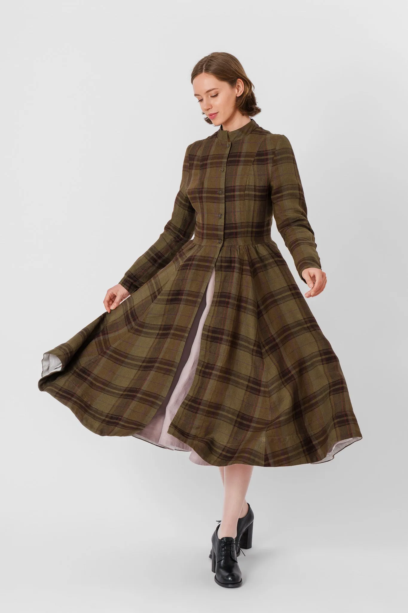 Victorian Coat, Twill Linen