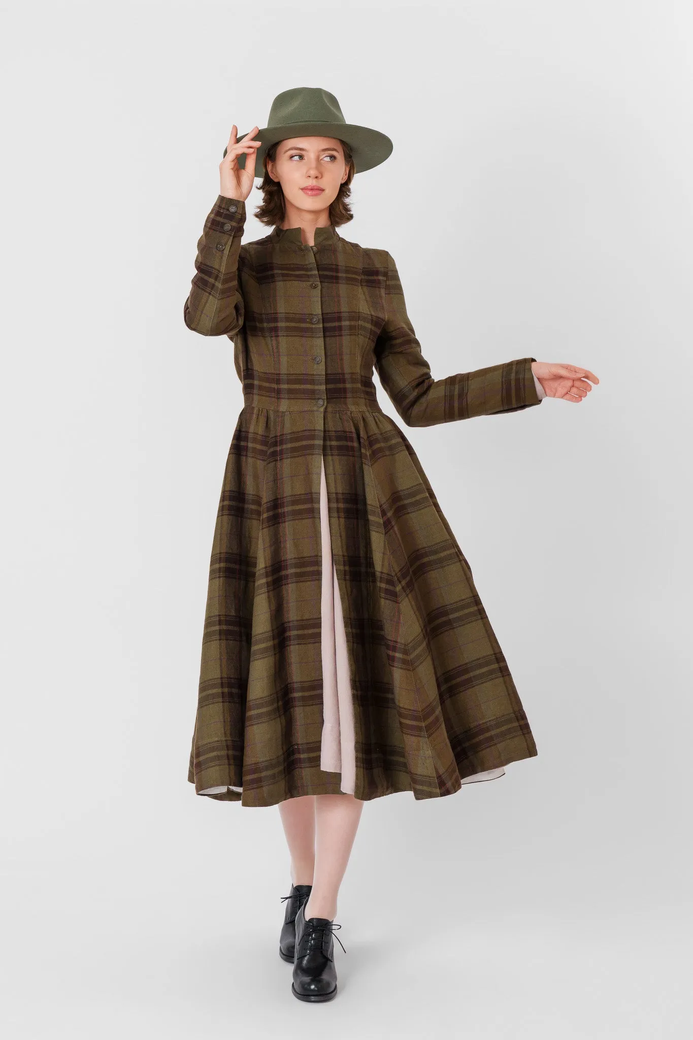 Victorian Coat, Twill Linen