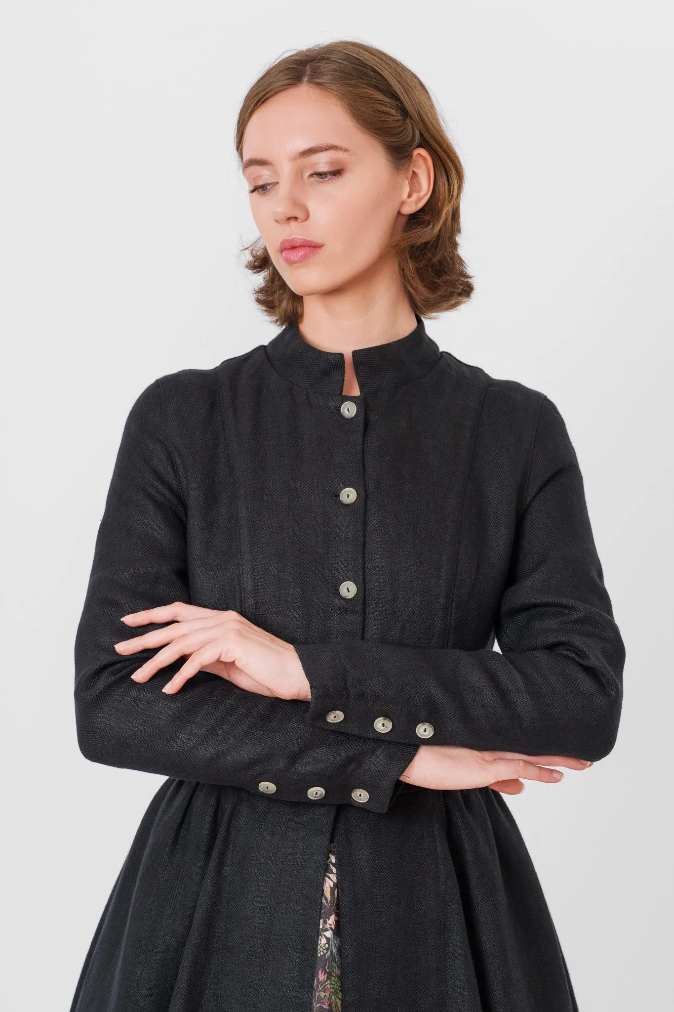 Victorian Coat, Twill Linen