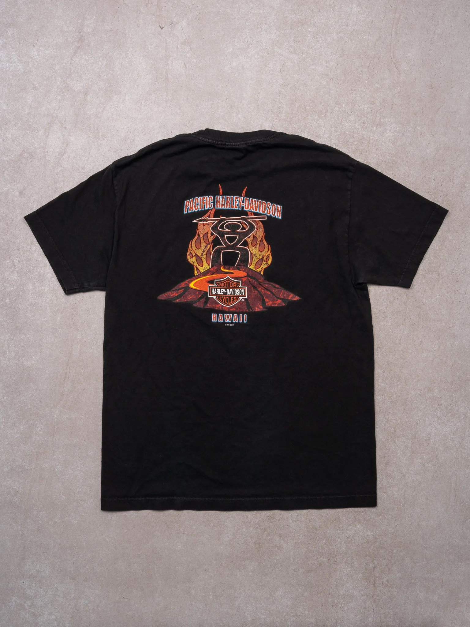 Vintage '03 Black Harley Davidson Hawaii Tee (M)