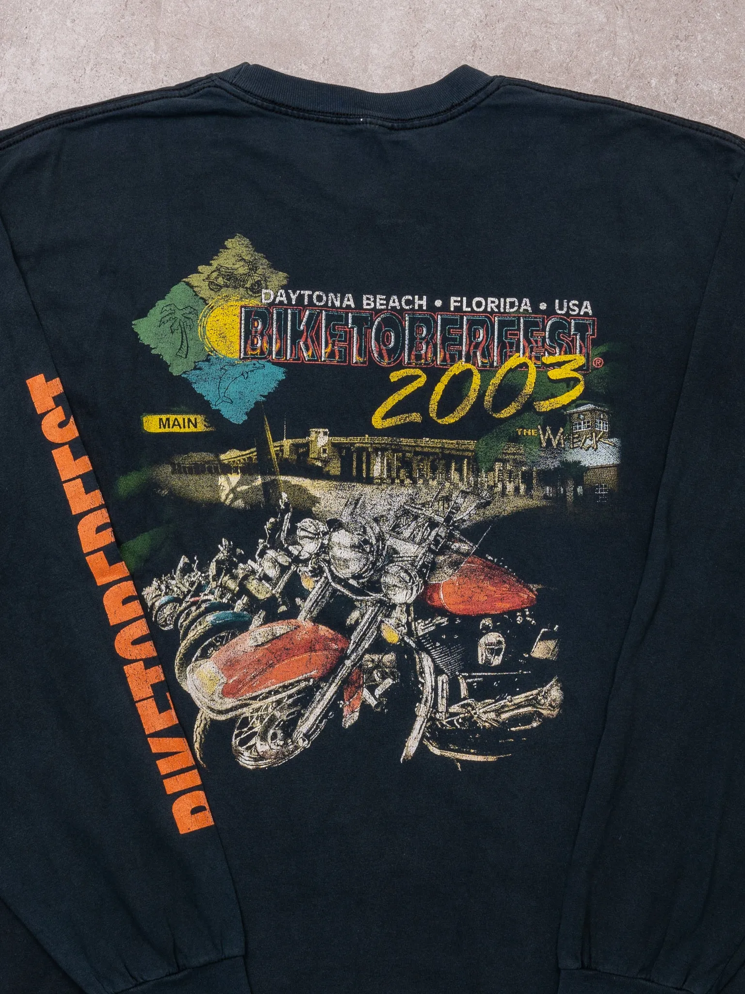 Vintage '03 Daytona Beach Biketoberfest Long Sleeve (L)