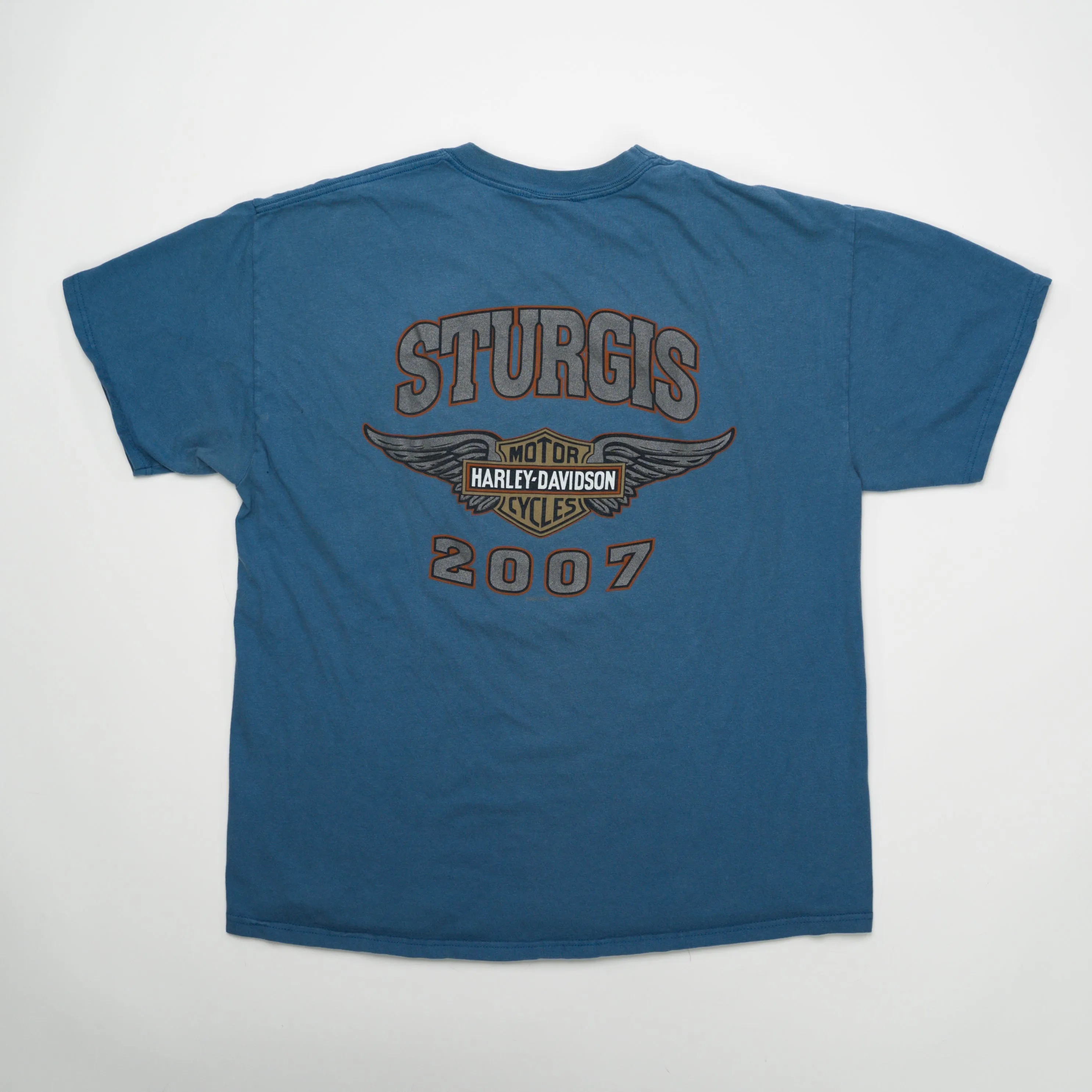 Vintage '07 Harley Davidson x Sturgis Black Hills Rally Tee (L)
