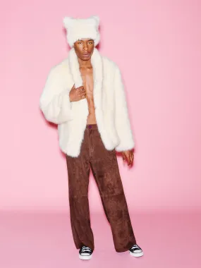 VIOLET GETTY - UNISEX FAUX FUR JACKET