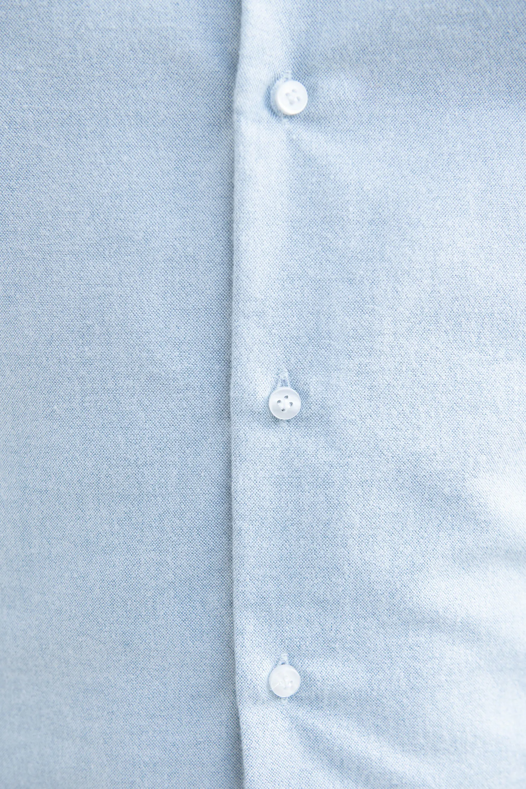 Water green soft oxford button down shirt - Made In Italy
