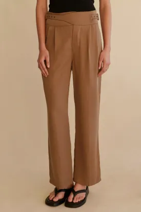 Wide Leg Tencel Trouser