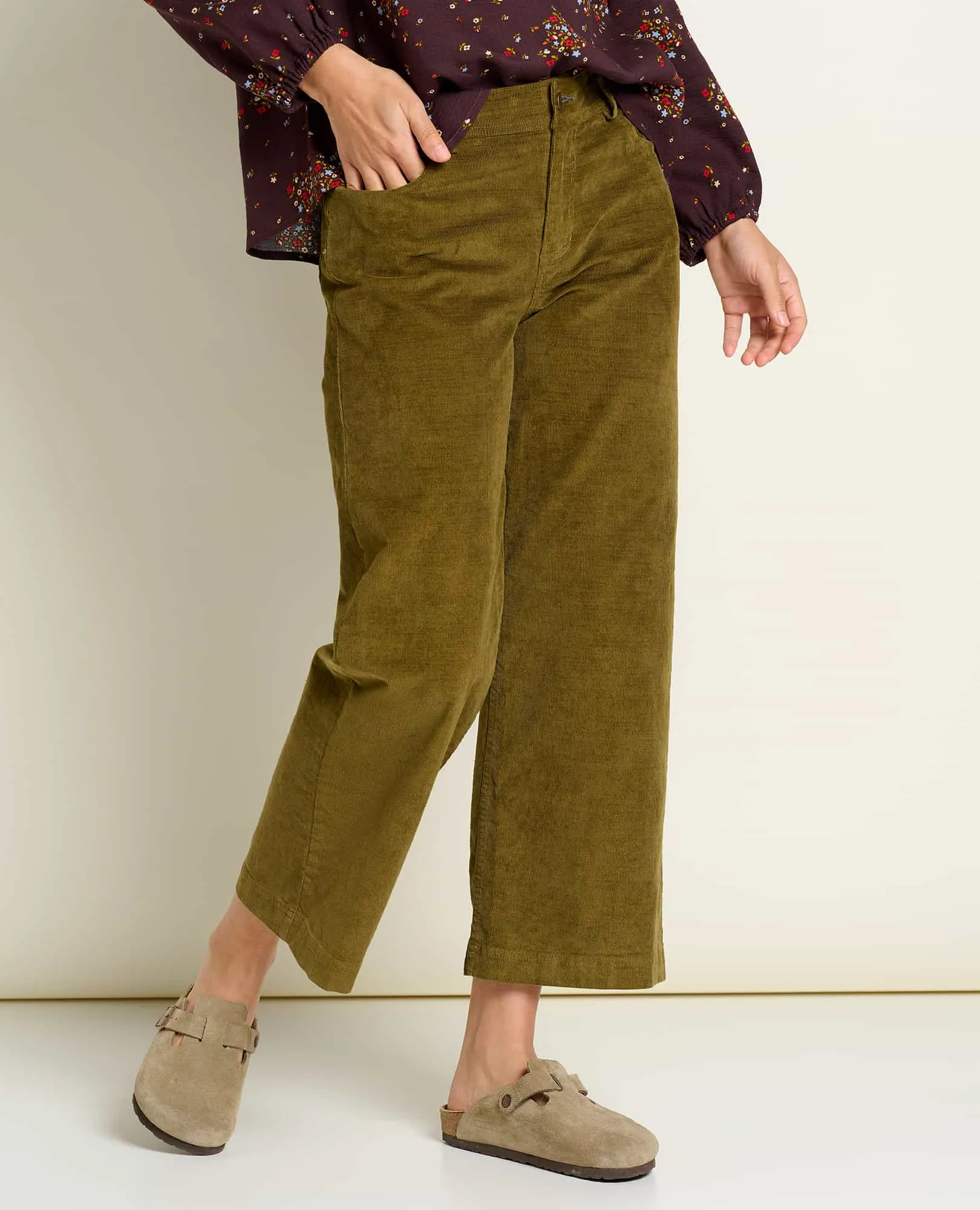 Women's Karuna Cord Wide Leg Pant