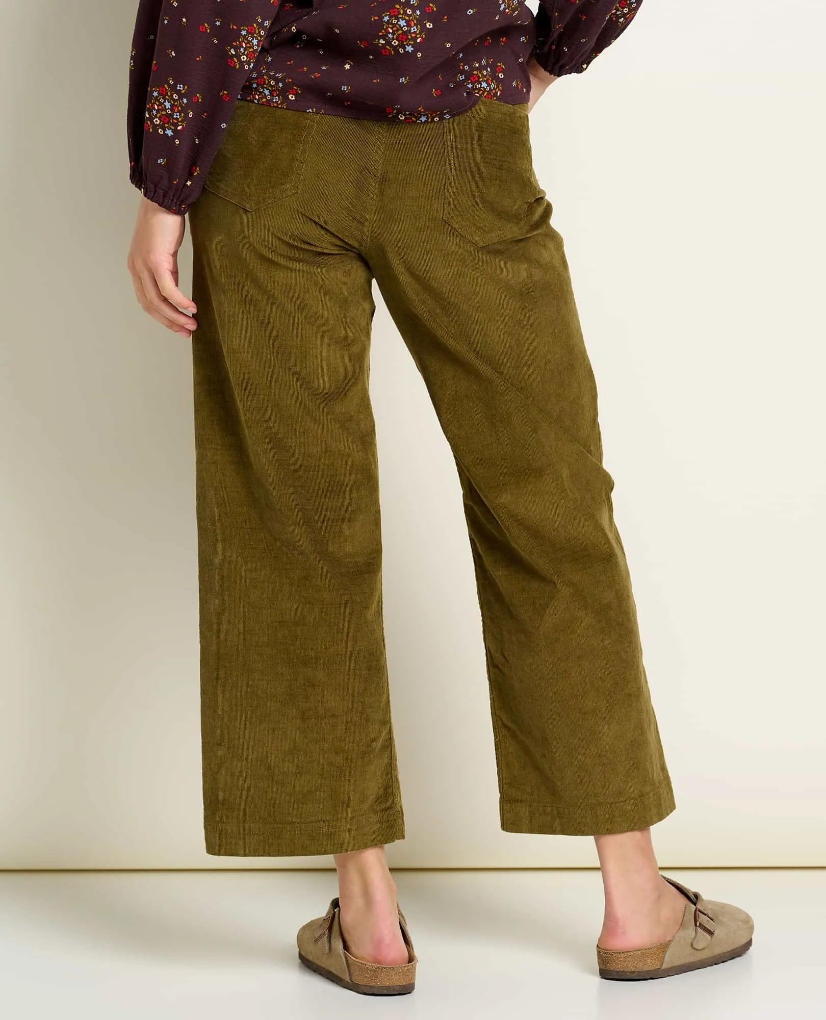 Women's Karuna Cord Wide Leg Pant